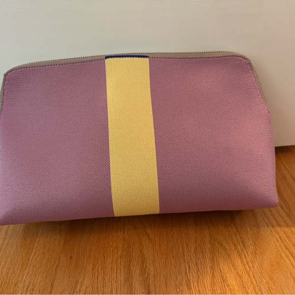 Rothy’s Vanity Makeup Bag- Black Mist W/ Hooks For Cross Body. Large Pouch Only! - Picture 2 of 7